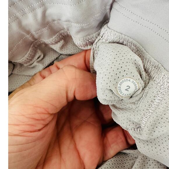 Lululemon Gray Hotty Hot High Rise Lined Shorts Special Edition 2 - Picture 11 of 14